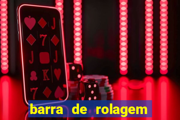 barra de rolagem descendo sozinha win10